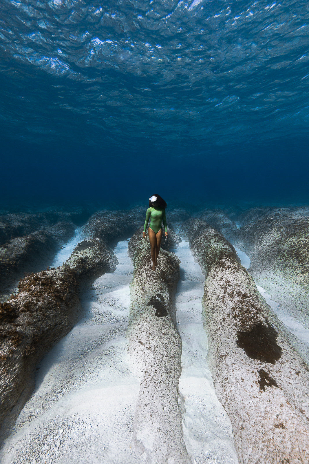 Between The Lines Fine Art Conceptual Art Underwater Photography by André Musgrove