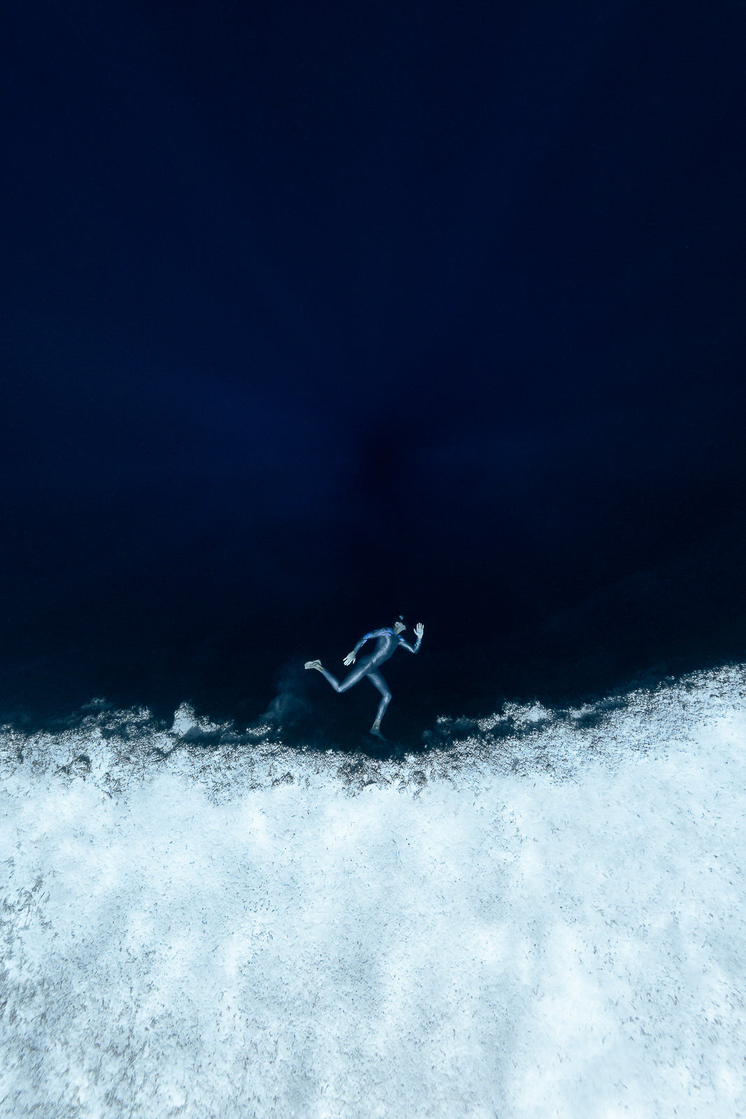 Edge Runner Fine Art Conceptual Art Underwater Photography by André Musgrove