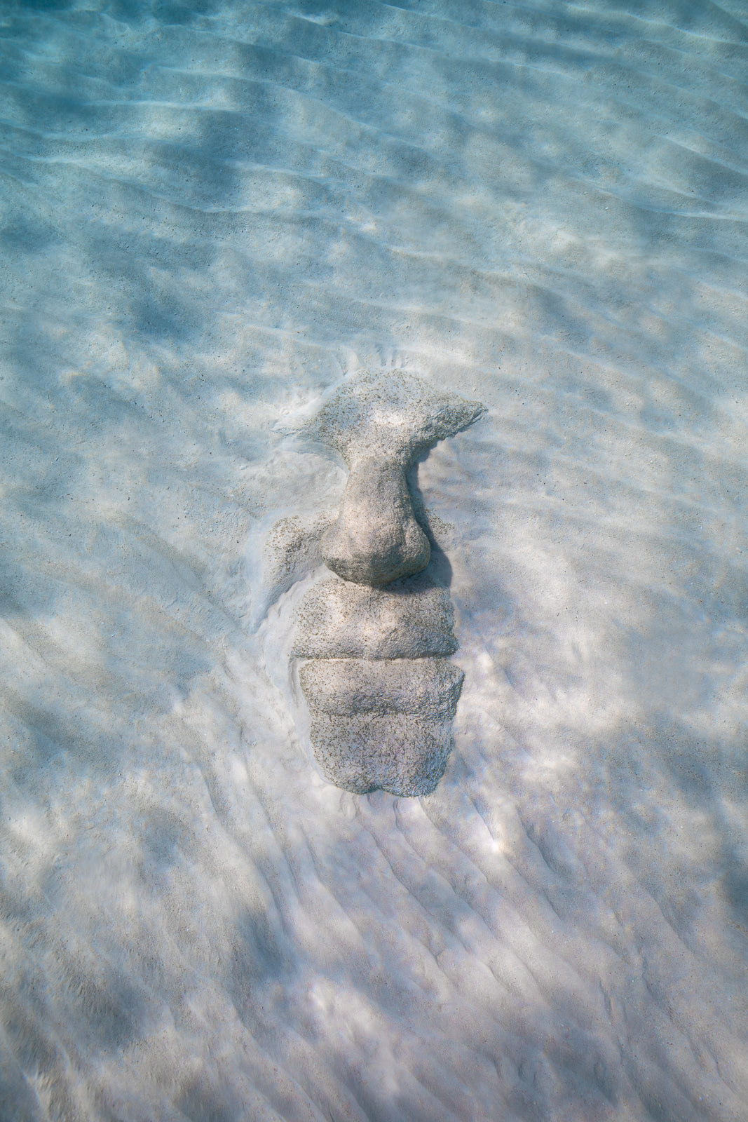 Lucayan Mask Fine Art Bahamas Underwater Photography by André Musgrove