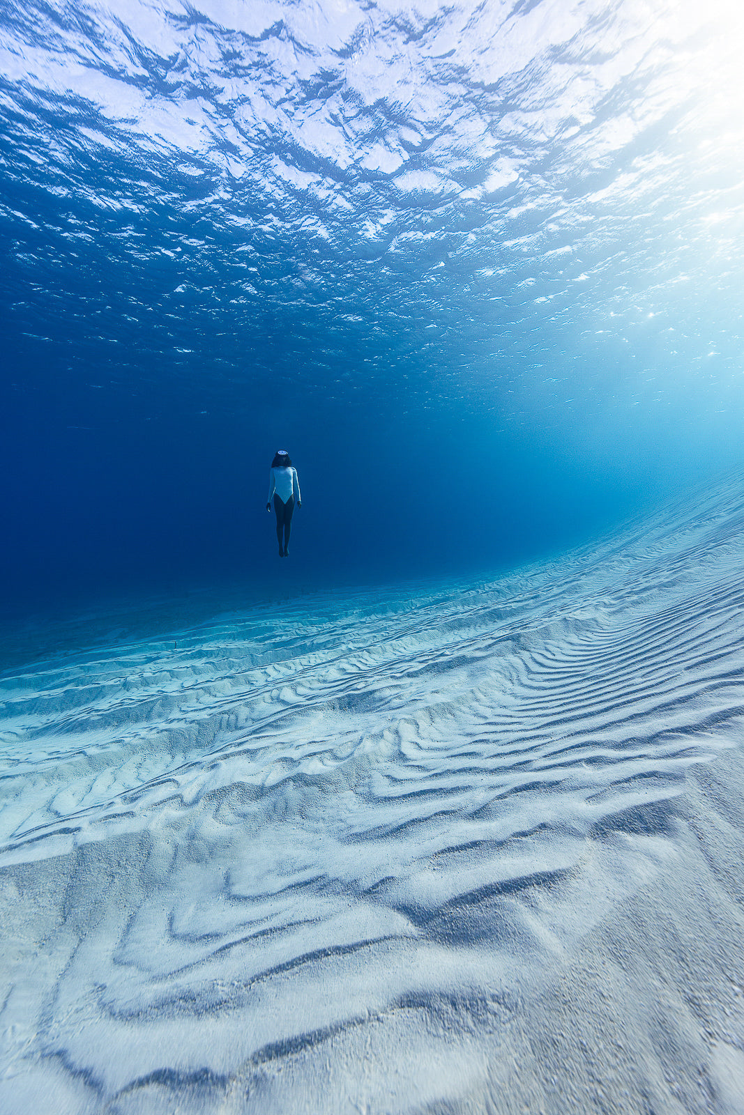 Ripple Effect Fine Art Freediving Underwater Photography by André Musgrove