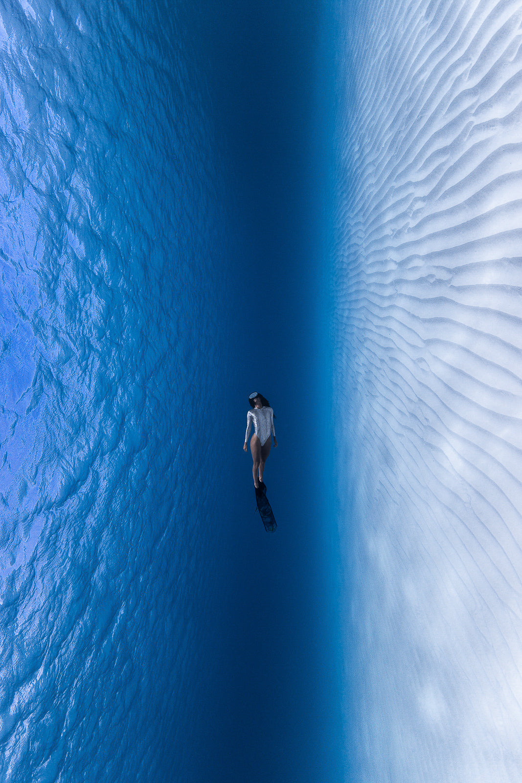 Water Column Fine Art Freediving Underwater Photography by André Musgrove