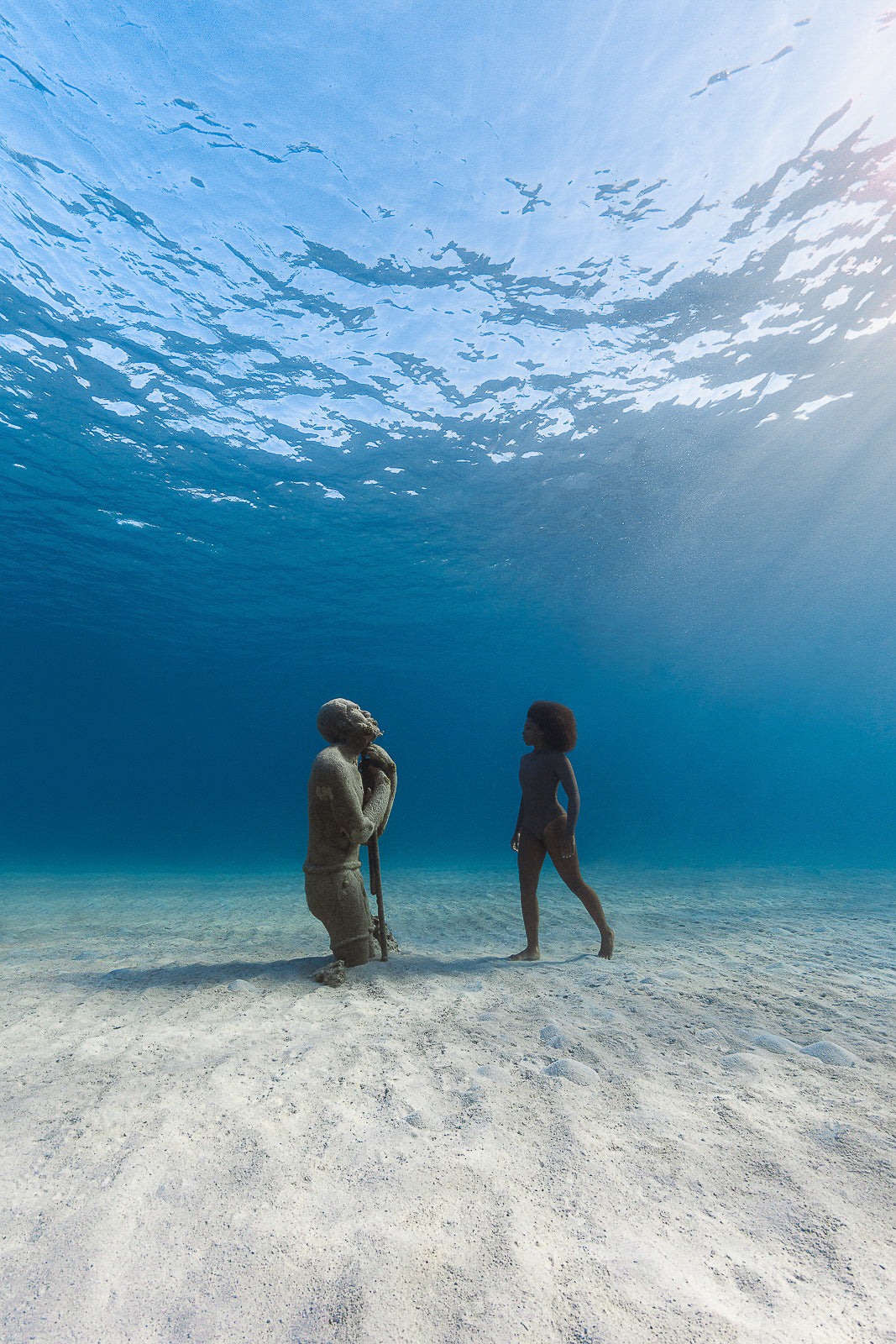 Wiseman Fine Art Conceptual Art Underwater Photography by André Musgrove